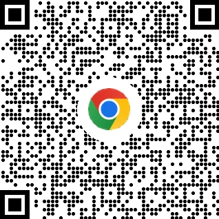 QR Code pour télécharger le navigateur Chrome sur des appareils mobiles